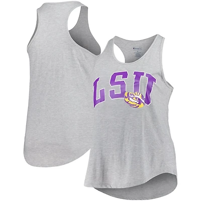 Profile LSU Tigers Arch Logo Racerback Scoop Neck Tank Top