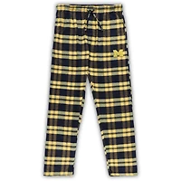 Profile Maize Michigan Wolverines Big  Tall 2-Pack T-Shirt Flannel Pants Set