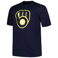 Profile Milwaukee Brewers Big  Tall 1 Dad T-Shirt