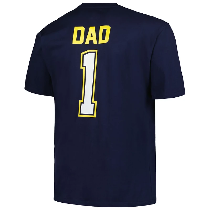 Profile Milwaukee Brewers Big  Tall 1 Dad T-Shirt