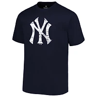 Profile New York Yankees Big  Tall Primary Logo T-Shirt