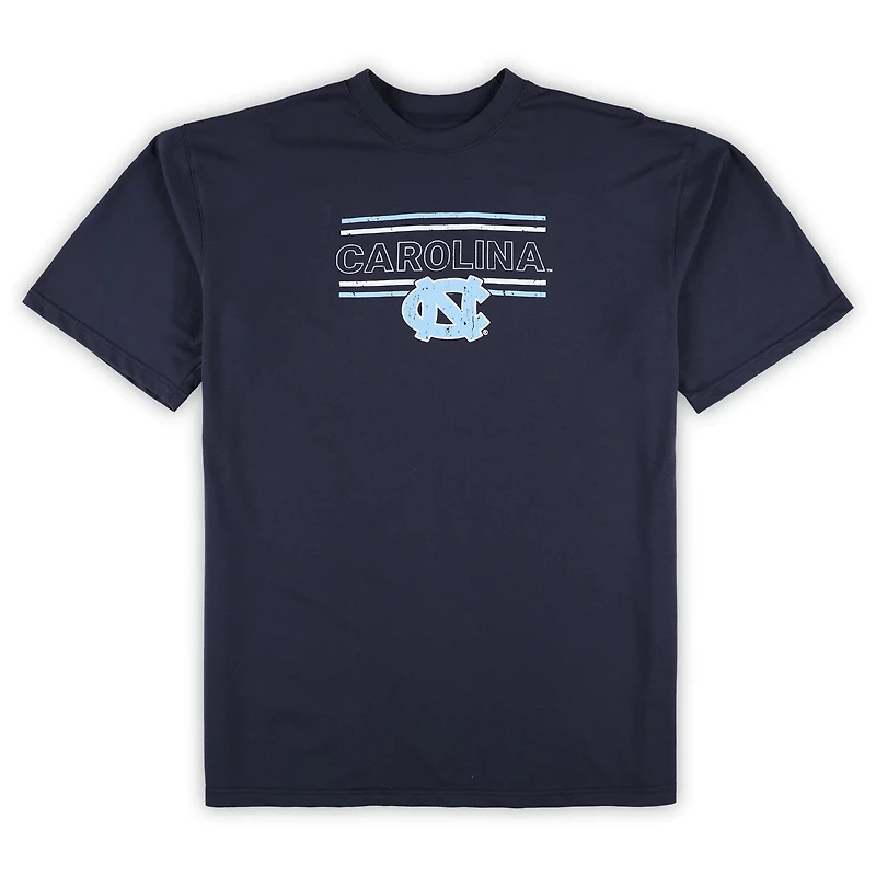Profile North Carolina Tar Heels Big  Tall 2-Pack T-Shirt Flannel Pants Set