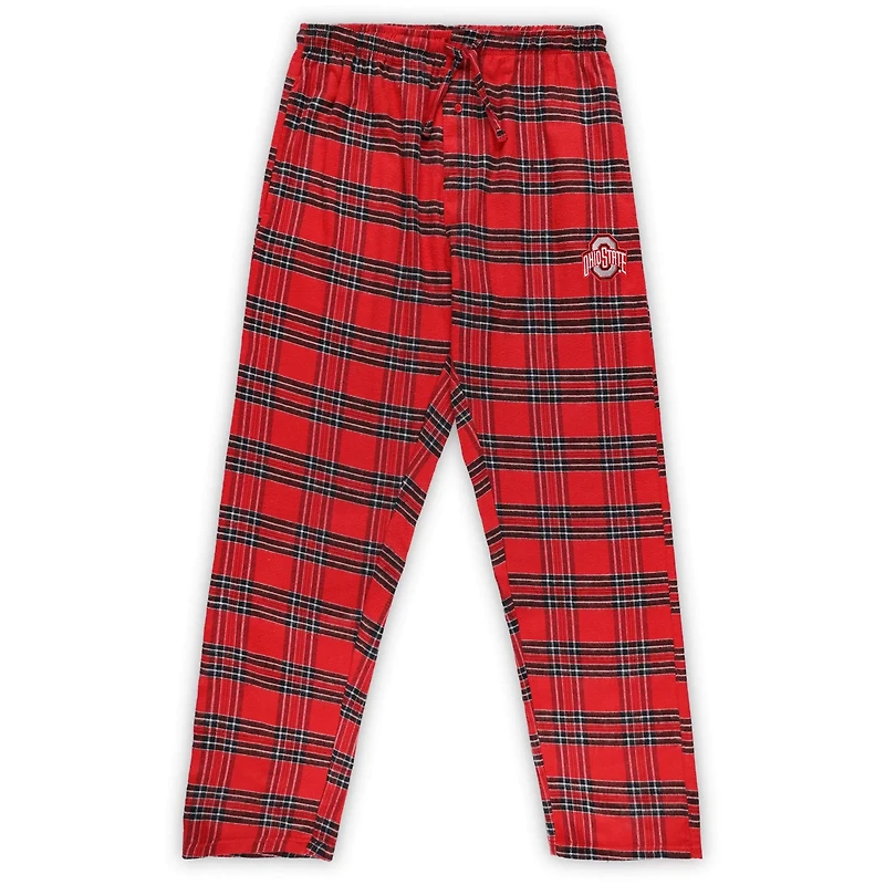 Profile Ohio State Buckeyes Big  Tall 2-Pack T-Shirt Flannel Pants Set