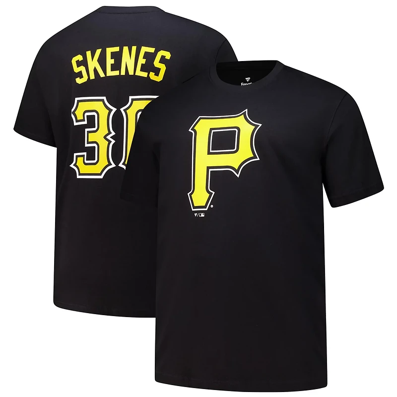Profile Paul Skenes Pittsburgh Pirates Big  Tall Name Number T-Shirt