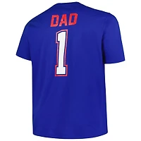Profile Philadelphia Phillies Big  Tall 1 Dad T-Shirt