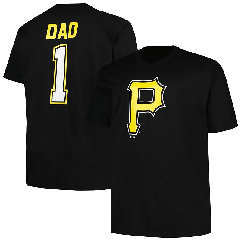 Profile Pittsburgh Pirates Big  Tall 1 Dad T-Shirt
