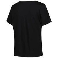 Profile San Antonio Spurs Plus Arch Over Logo V-Neck T-Shirt