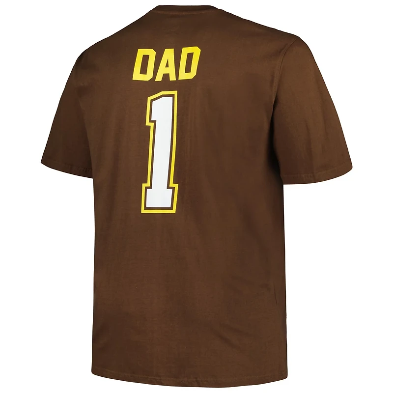 Profile San Diego Padres Big  Tall 1 Dad T-Shirt