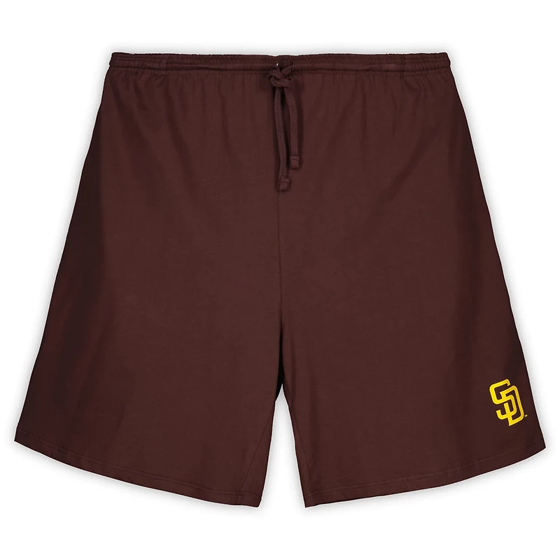 Profile San Diego Padres Big  Tall T-Shirt Shorts Combo Set