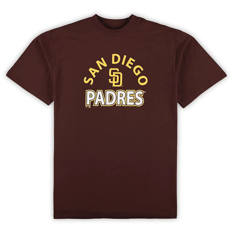 Profile San Diego Padres Big  Tall T-Shirt Shorts Combo Set