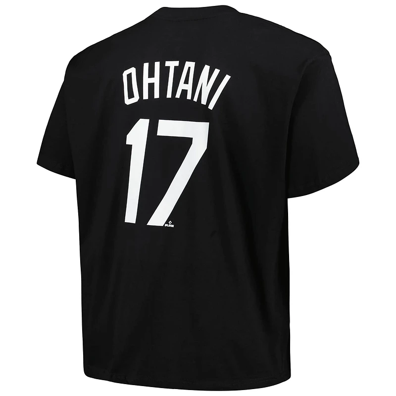 Profile Shohei Ohtani Los Angeles Dodgers Big Tall Name Number T-Shirt