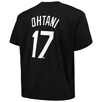 Profile Shohei Ohtani Los Angeles Dodgers Big Tall Name Number T-Shirt