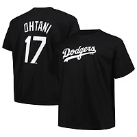 Profile Shohei Ohtani Los Angeles Dodgers Big Tall Name Number T-Shirt
