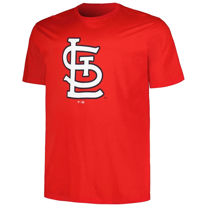 Profile St Louis Cardinals Big  Tall 1 Dad T-Shirt