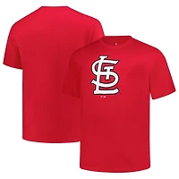 Profile St Louis Cardinals Big  Tall Primary Logo T-Shirt