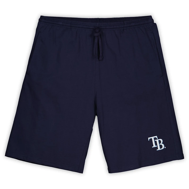 Profile Tampa Bay Rays Big  Tall T-Shirt Shorts Combo Set