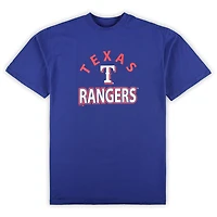 Profile Texas Rangers Big  Tall T-Shirt Shorts Combo Set