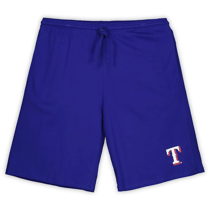 Profile Texas Rangers Big  Tall T-Shirt Shorts Combo Set