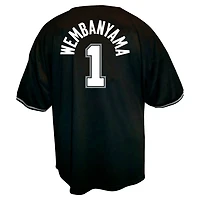 Profile Victor Wembanyama San Antonio Spurs Big  Tall Name Number Button-Up Jersey