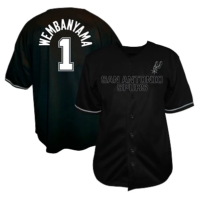 Profile Victor Wembanyama San Antonio Spurs Big  Tall Name Number Button-Up Jersey