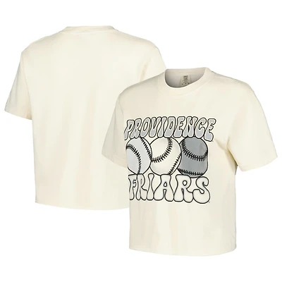 Providence Friars Comfort Colors Baseball Cropped T-Shirt