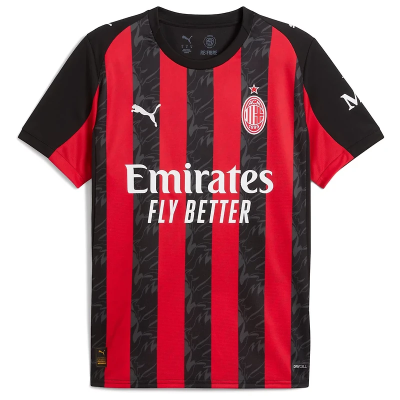 Puma Christian Pulisic AC Milan 2025 26 Home Replica Player Jersey