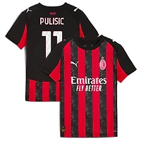 Puma Christian Pulisic AC Milan 2025 26 Home Replica Player Jersey