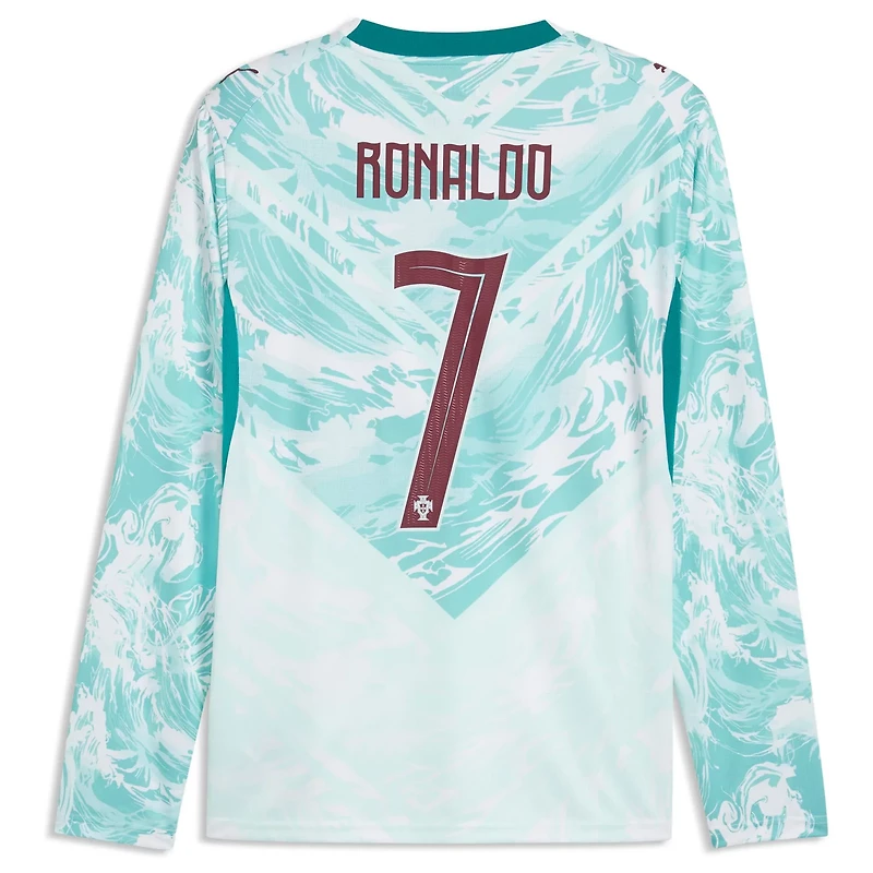 Puma Cristiano Ronaldo Portugal National Team 2026 Away Replica Long Sleeve Jersey