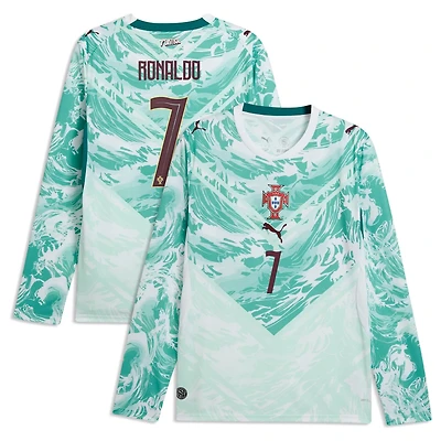 Puma Cristiano Ronaldo Portugal National Team 2026 Away Replica Long Sleeve Jersey