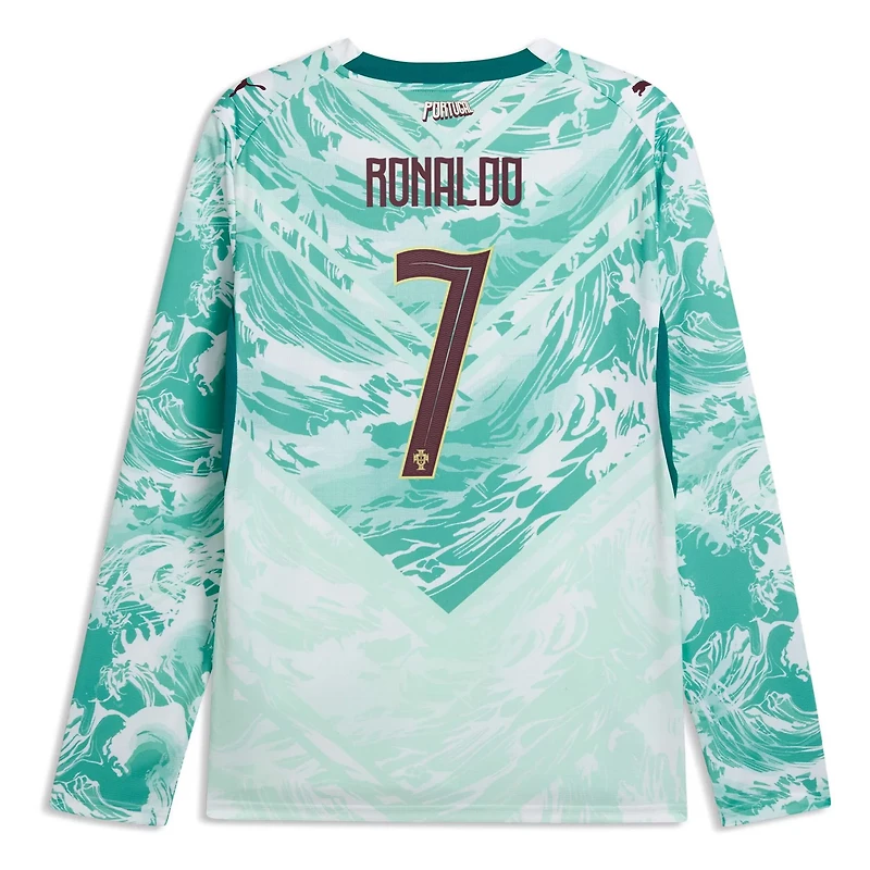 Puma Cristiano Ronaldo Portugal National Team 2026 Away Replica Long Sleeve Jersey