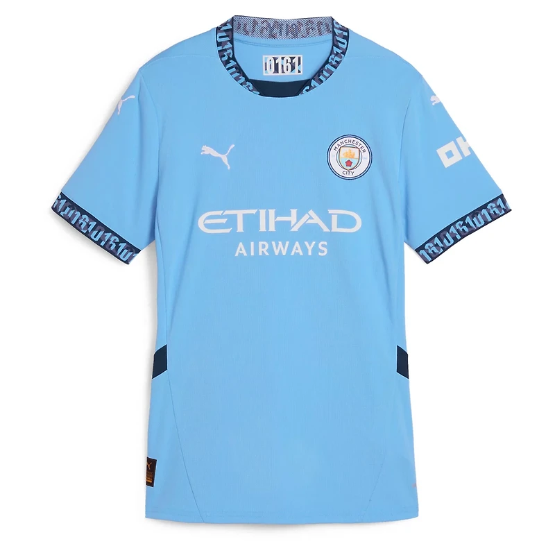 Puma Erling Haaland Light Manchester City 2024 25 Home Replica Player Jersey