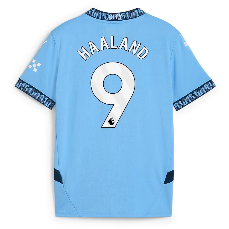 Puma Erling Haaland Light Manchester City 2024 25 Home Replica Player Jersey