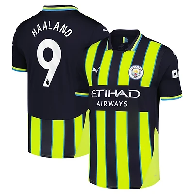 Puma Erling Haaland Manchester City 2024 25 Away Replica Player Jersey