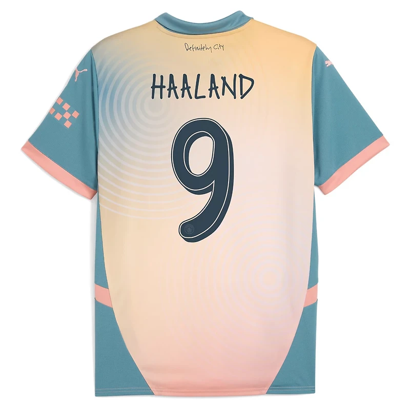 Puma Erling Haaland Manchester City 2024 25 Fourth Replica Player Jersey