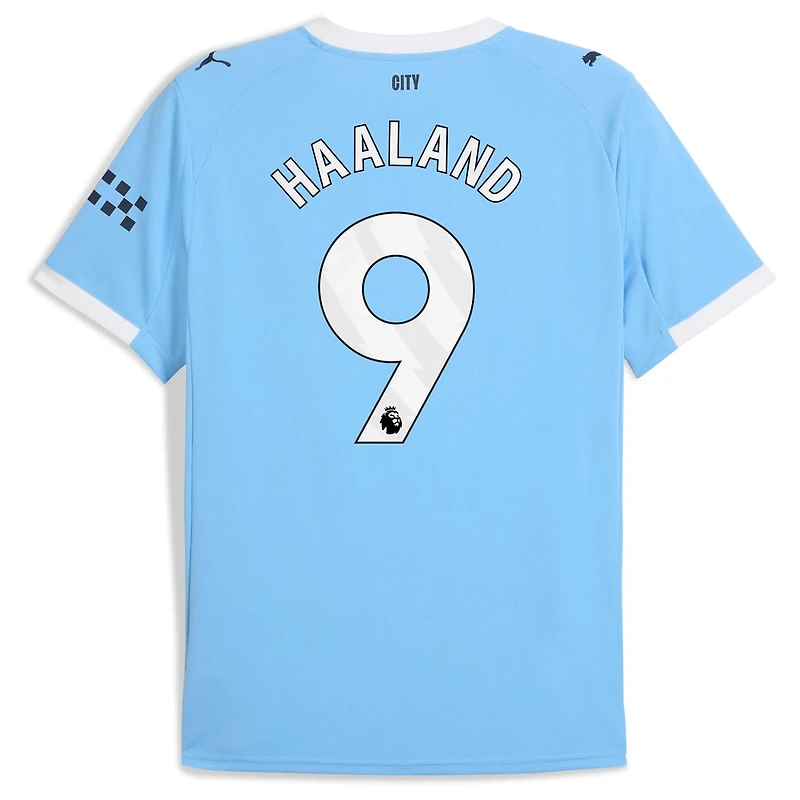 Puma Erling Haaland Sky Manchester City 2025 26 Home Replica Player Jersey