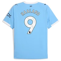 Puma Erling Haaland Sky Manchester City 2025 26 Home Replica Player Jersey