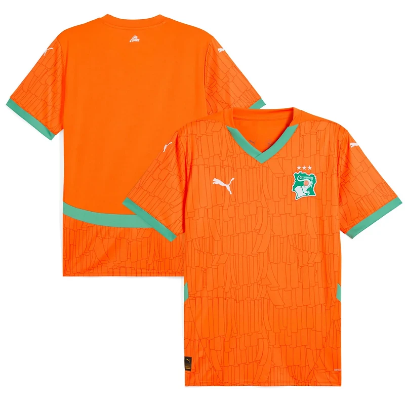 Puma Ivory Coast National Team 2025 Home Replica Jersey