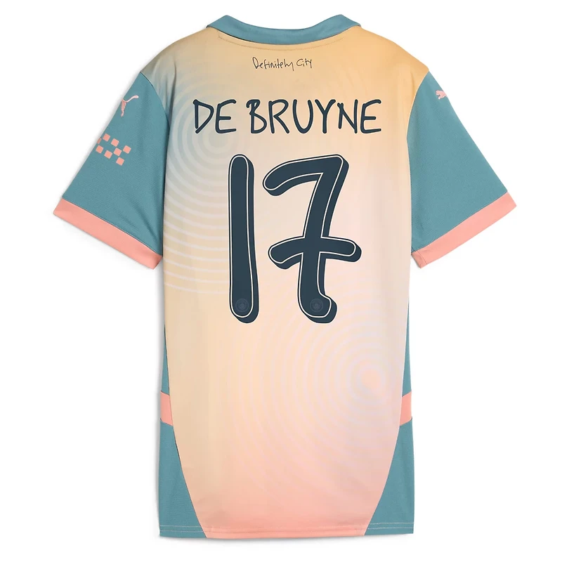 Puma Kevin De Bruyne Manchester City 2024 25 Fourth Replica Player Jersey