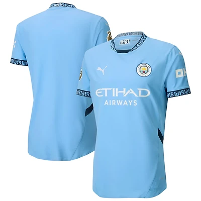 Puma Light Manchester City 2024/25 Home Authentic Jersey