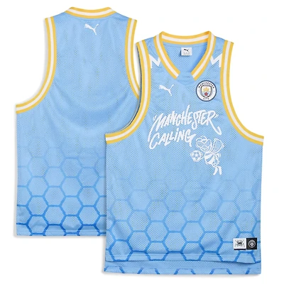Puma Light Manchester City 2025 FIFA Club World Cup dryCELL Basketball Jersey