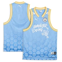 Puma Light Manchester City 2025 FIFA Club World Cup dryCELL Basketball Jersey