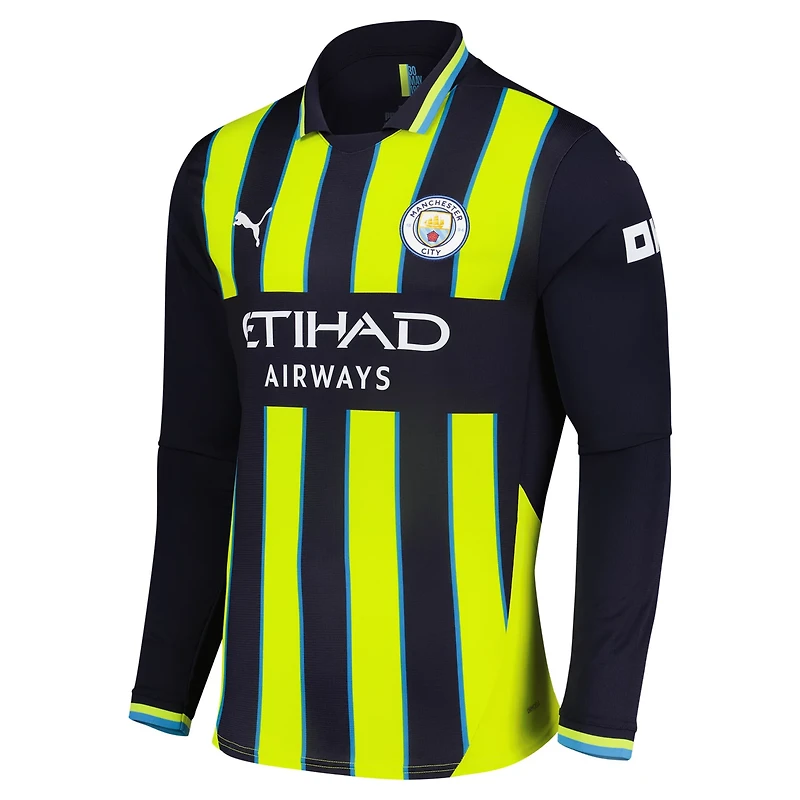 Puma Manchester City 2024/25 Away Replica Long Sleeve Jersey