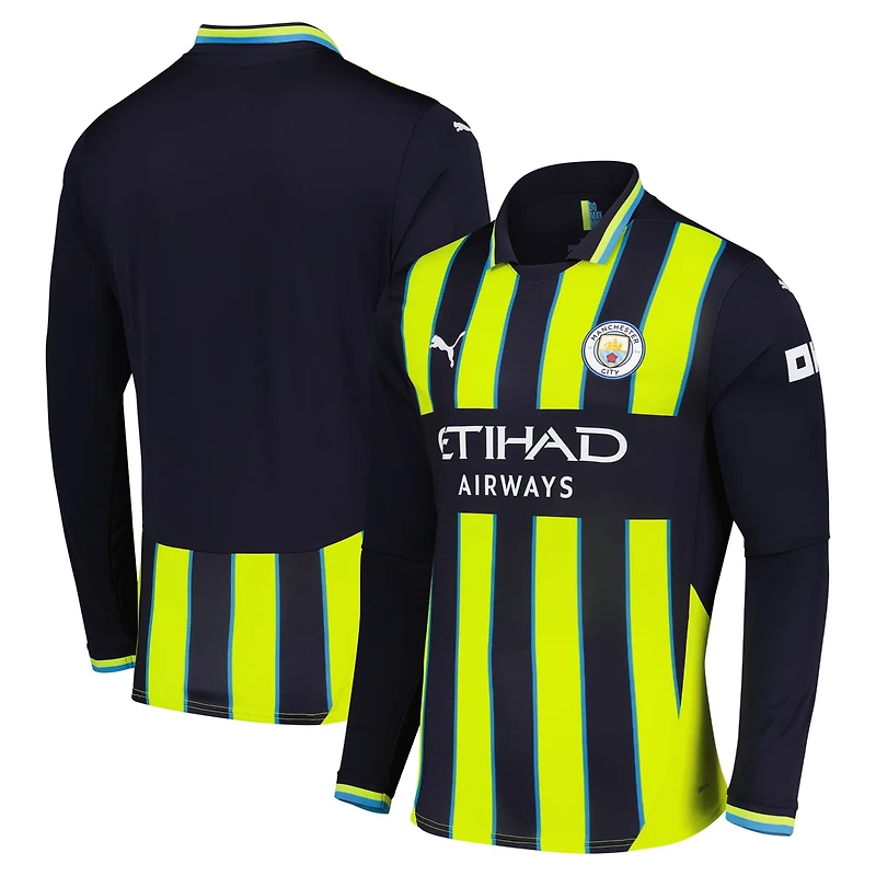 Puma Manchester City 2024/25 Away Replica Long Sleeve Jersey