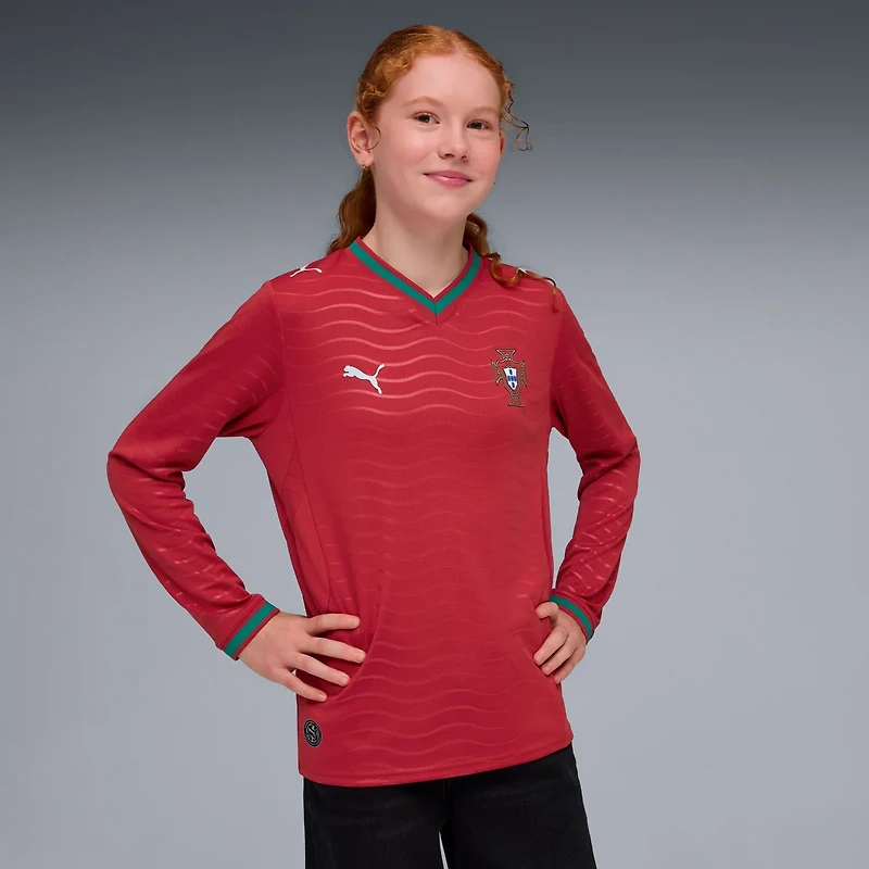 Puma Portugal National Team 2026 Home Replica Long Sleeve Jersey