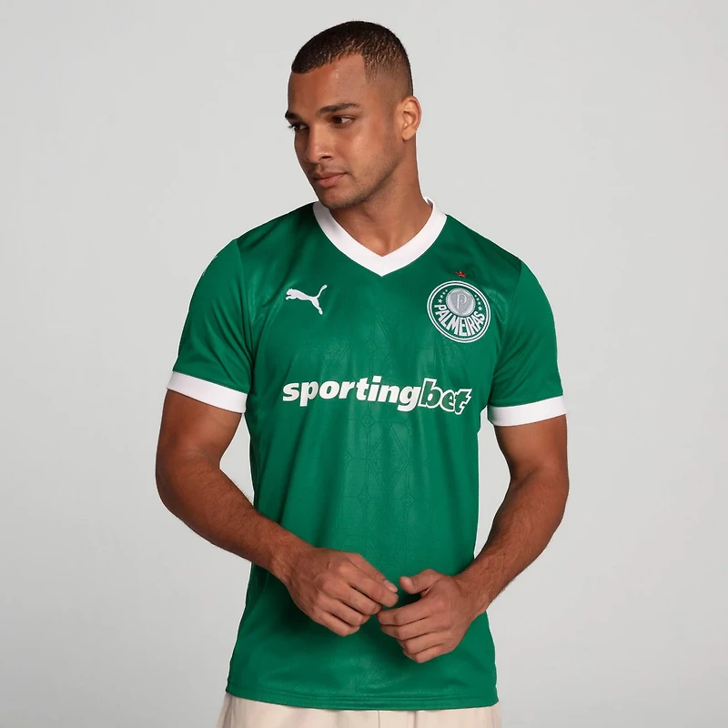 Puma SE Palmeiras 2025 26 Home Replica Jersey