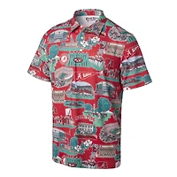 Reyn Spooner Alabama Tide Scenic Polo