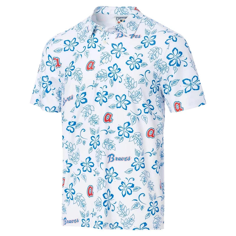 Reyn Spooner Atlanta Braves Cooperstown Collection Performance Polo