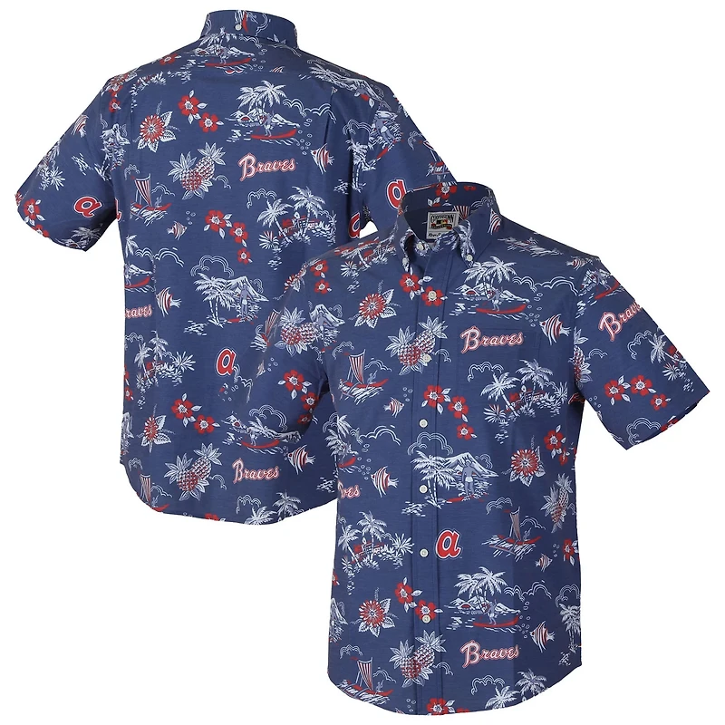 Reyn Spooner Atlanta Braves Kekai Button-Down Shirt