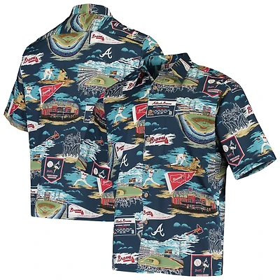 Reyn Spooner Atlanta Braves Scenic Button-Up Shirt
