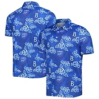 Reyn Spooner Brooklyn Dodgers Cooperstown Collection Puamana Print Polo